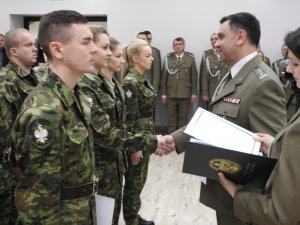 Ślubowanie nowo przyjętych funkcjonariuszy 