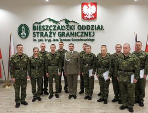 Ślubowanie nowo przyjętych funkcjonariuszy 