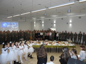 Spotkanie opłatkowe w komendzie BiOSG 