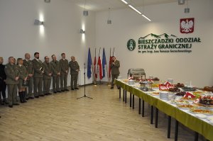 Spotkanie opłatkowe w komendzie BiOSG 
