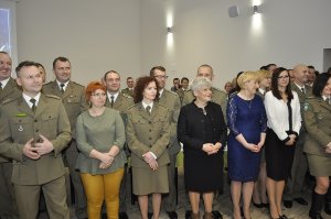 Spotkanie opłatkowe w komendzie BiOSG 