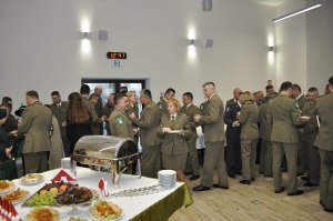 Spotkanie opłatkowe w komendzie BiOSG 