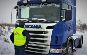 Scania zatrzymana w Przemyślu 