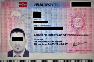 ujawniony fałszywy belgijski tytuł pobytowy 