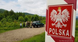 grupa imigrantów zatrzymana w Bieszczadach (2018r.) 