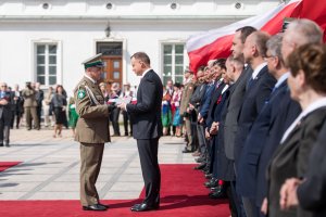 BiOSG wyróżniowy flagą państwową zdj.: KPRP 