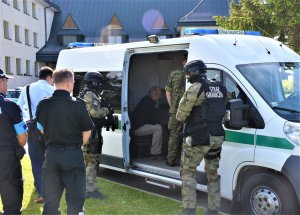 Dynamiczne pokazy działań granicznych 