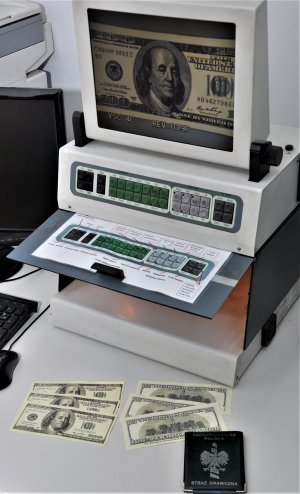 imitacje banknotów ujawnione na granicy 