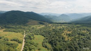 Odprawa graniczna w Bieszczadach 
