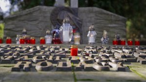Delegacja BiOSG na przemyskich cmentarzach 