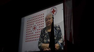 projekcja filmu 