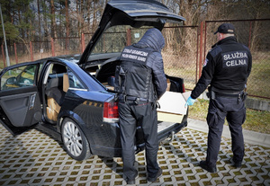 Połączony patrol SG i KAS ujawnił kontrabandę 