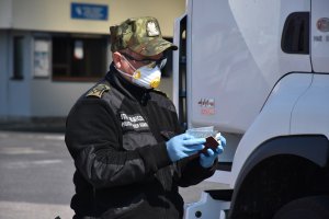 kontrola graniczna w Korczowej 