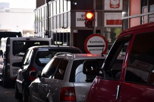 kontrola SG na przejściu granicznym w Budomierzu 