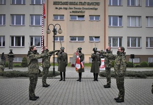 uroczystość ślubowania nowych funkcjonariuszy BiOSG 
