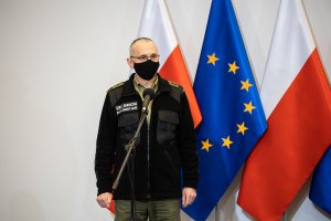 Konferencja prasowa z udziałem MSWiA oraz szefów służb 