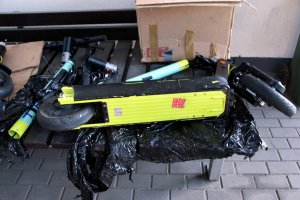 zatrzymane hulajnogi 