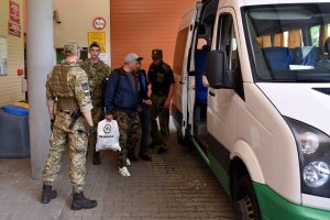 Przekazanie obywateli Afganistanu służbom granicznym Ukrainy 