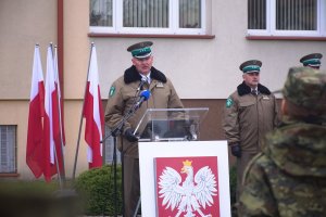 ślubowanie nowych funkcjonariuszy BIOSG 