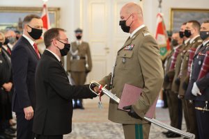 wręczenie nominacji generalskiej 