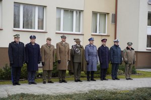 Uroczysta zbiórka w komendzie BiOSG 