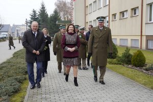 Uroczysta zbiórka w komendzie BiOSG 
