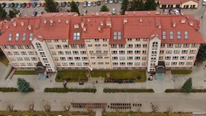 uroczysta zbiórka w komendzie BiOSG 