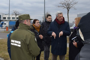 Międzynarodowe delegacje na podkarpackich przejściach granicznych 