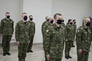 Ślubowanie nowoprzyjętych funkcjonariuszy 
