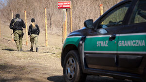 patrol Straży Granicznej na granicy 