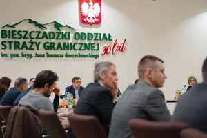 Ministrowie spraw zagranicznych z wizytą w Bieszczadzkim Oddziale SG 