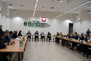 Ministrowie spraw zagranicznych z wizytą w Bieszczadzkim Oddziale SG 