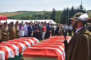 Nabożeństwo pogrzebowe w Jaworniku Ruskim 