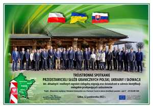 spotkanie trójstronne służb granicznych Polski, Słowacji oraz Ukrainy 