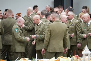 wigilijne spotkanie w komendzie BiOSG 