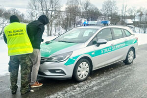 zatrzymanie kuriera przewożącego migrantów 