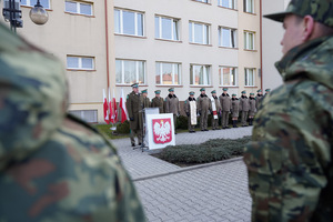 Ślubowanie nowo przyjętych funkcjonariuszy 