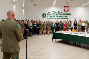 Spotkanie okolicznościowe z okazji Dnia Kobiet w komendzie BiOSG 