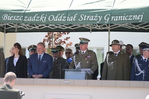 Uroczystość w komendzie BiOSG 
