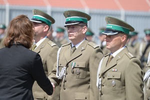 Uroczystość w komendzie BiOSG 