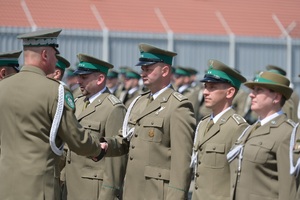 Uroczystość w komendzie BiOSG 