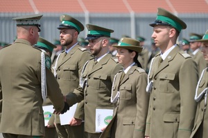 Uroczystość w komendzie BiOSG 
