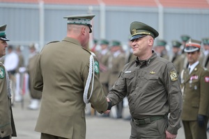 Uroczystość w komendzie BiOSG 