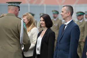 Uroczystość w komendzie BiOSG 