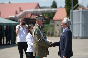 Uroczystość w komendzie BiOSG 