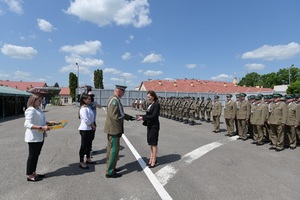 Uroczystość w komendzie BiOSG 