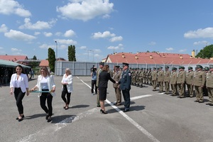 Uroczystość w komendzie BiOSG 