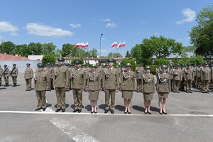 Uroczystość w komendzie BiOSG 