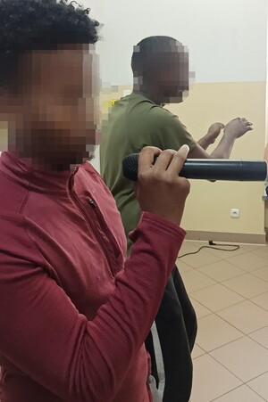 Konkurs piosenki w Strzeżonym Ośrodku dla Cudzoziemców  w Przemyślu 