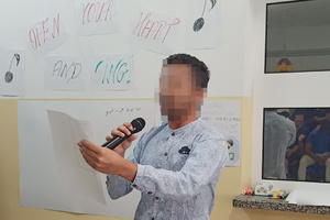 Konkurs piosenki w Strzeżonym Ośrodku dla Cudzoziemców  w Przemyślu 